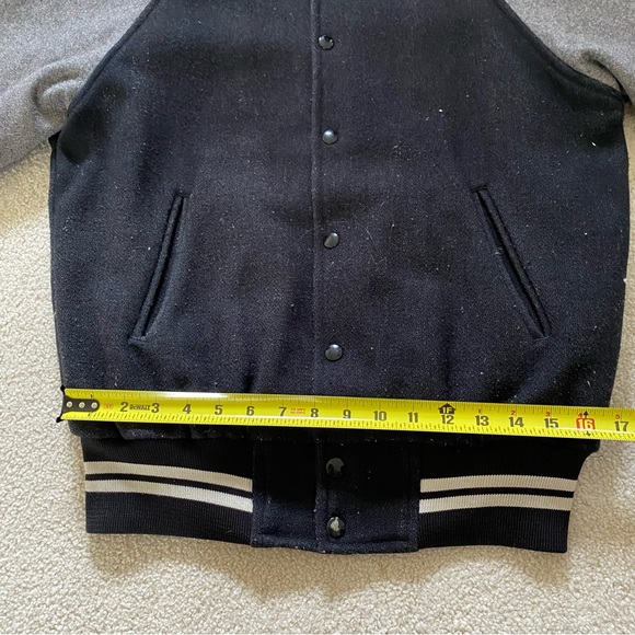 Vintage Wool Blend Varsity Jacket - Picture 7 of 8